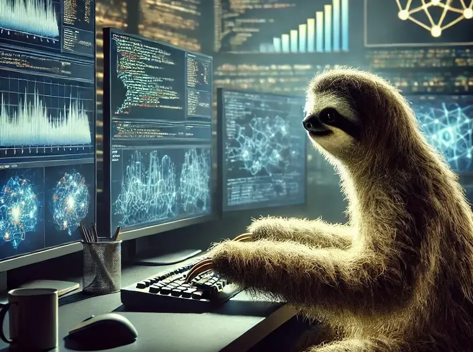 Ai Sloth At Computers2