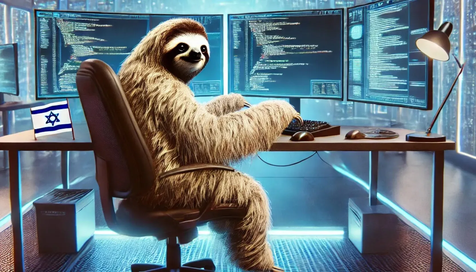Aisloth At Computer