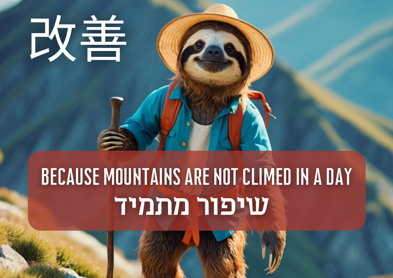 Kaizen Motivational Poster By Danielrosehill Dkqpjfb Fullview