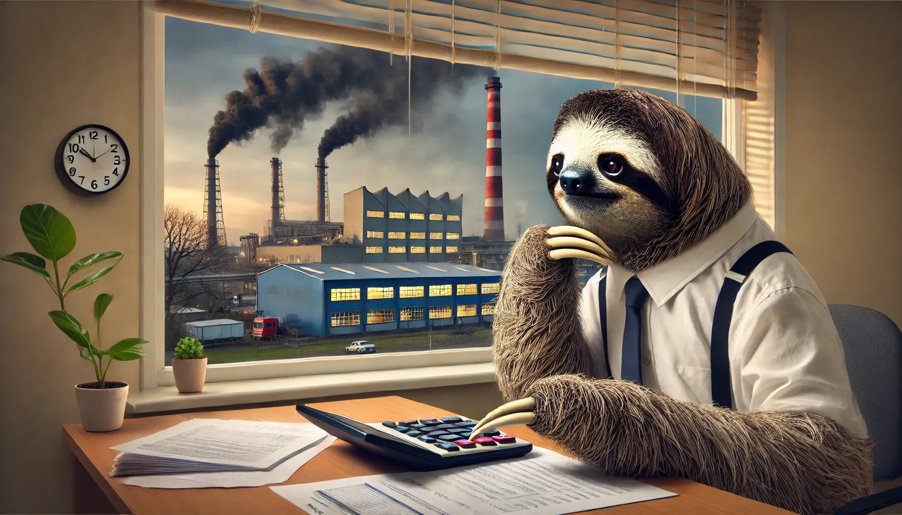 Sloth Calculating Emissions