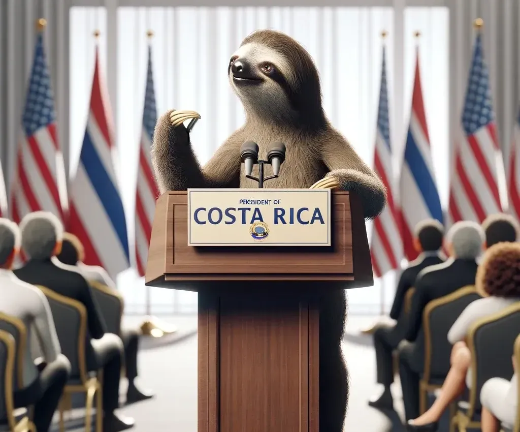 Sloth Costarica President