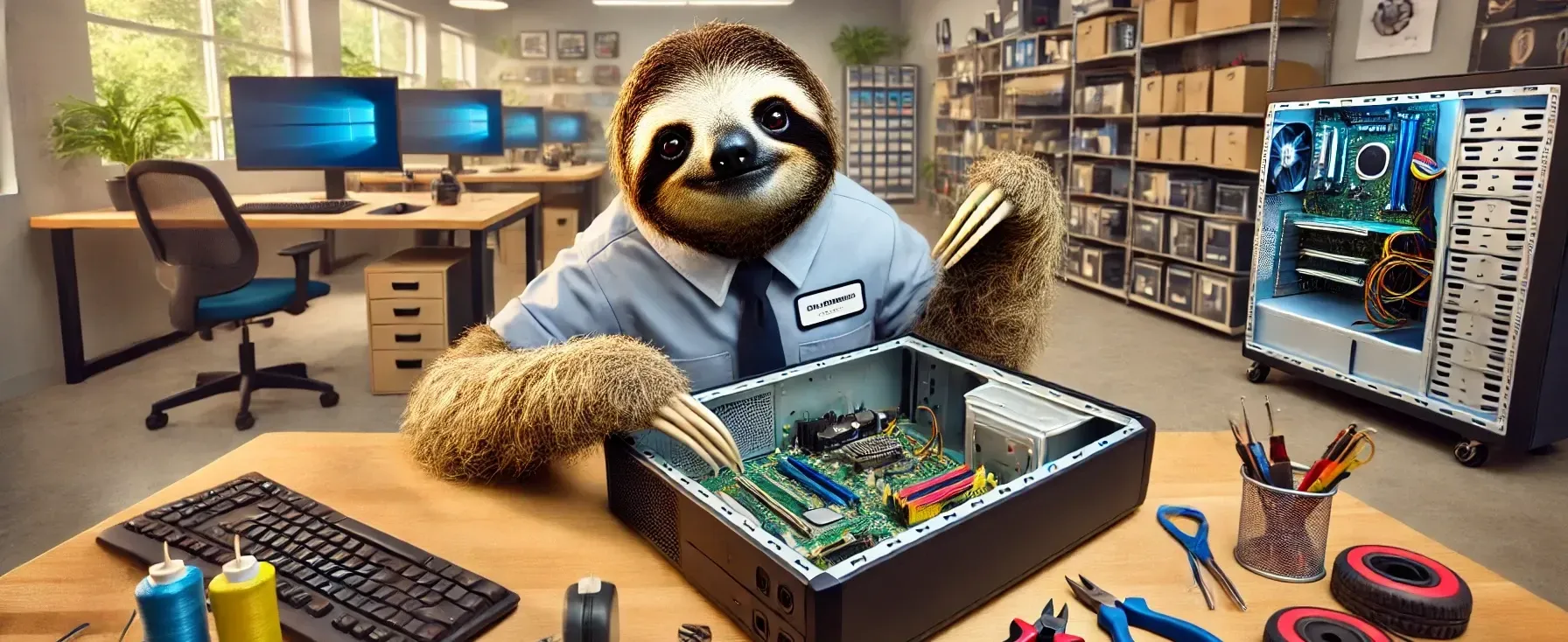Sloth Fixing Computer2