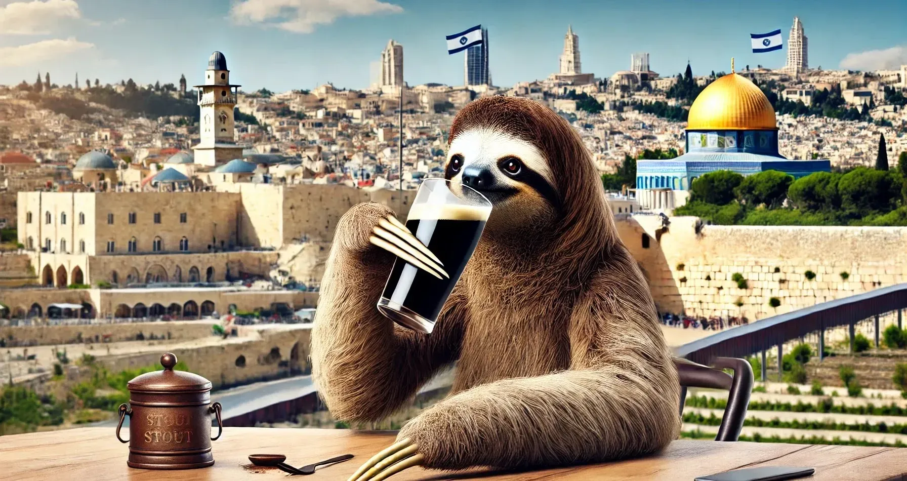 Sloth Guinness Old City