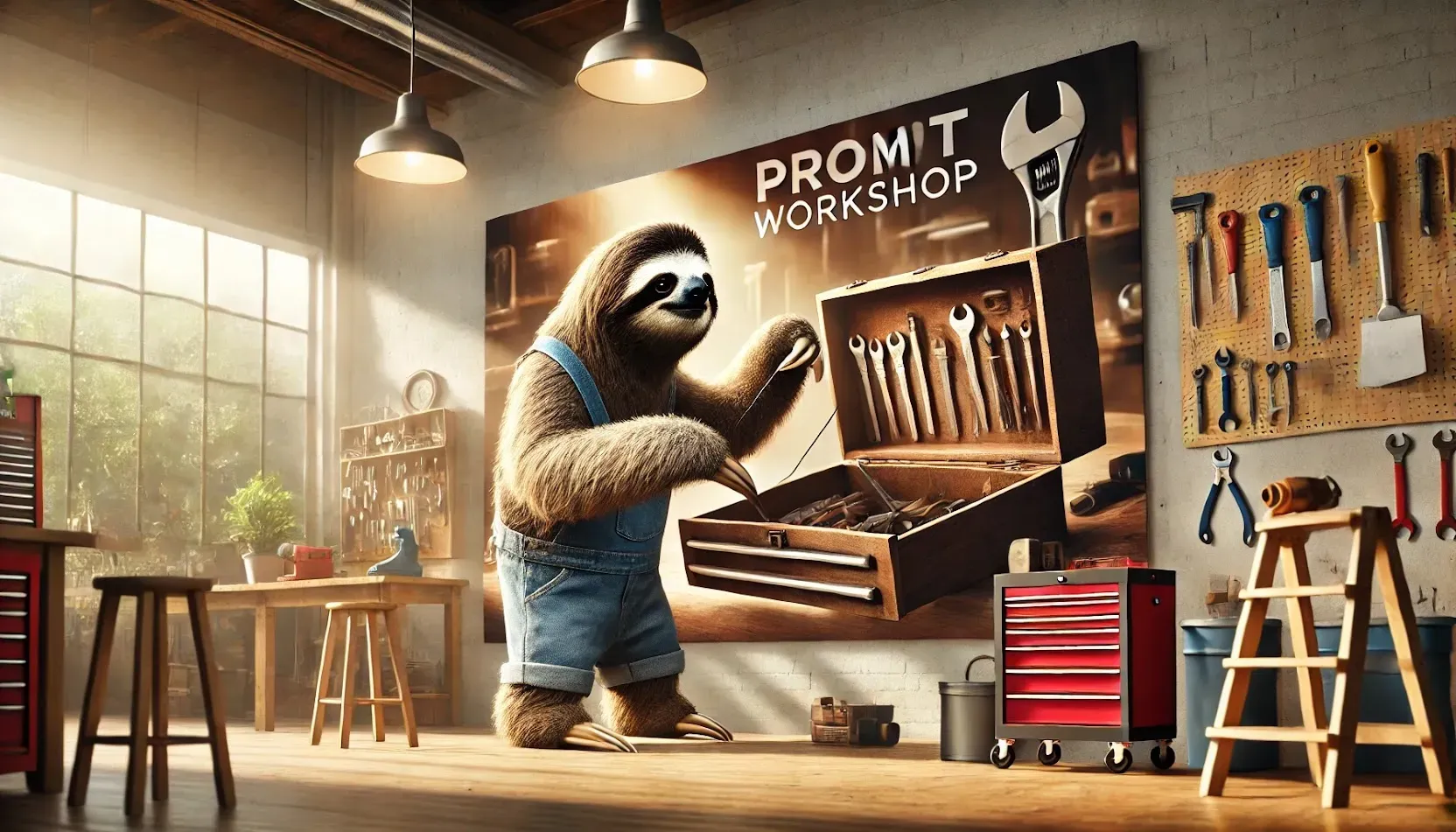 Sloth In Prompt Workshop
