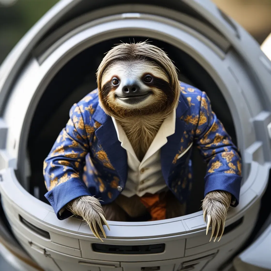 Sloth In Spaceship