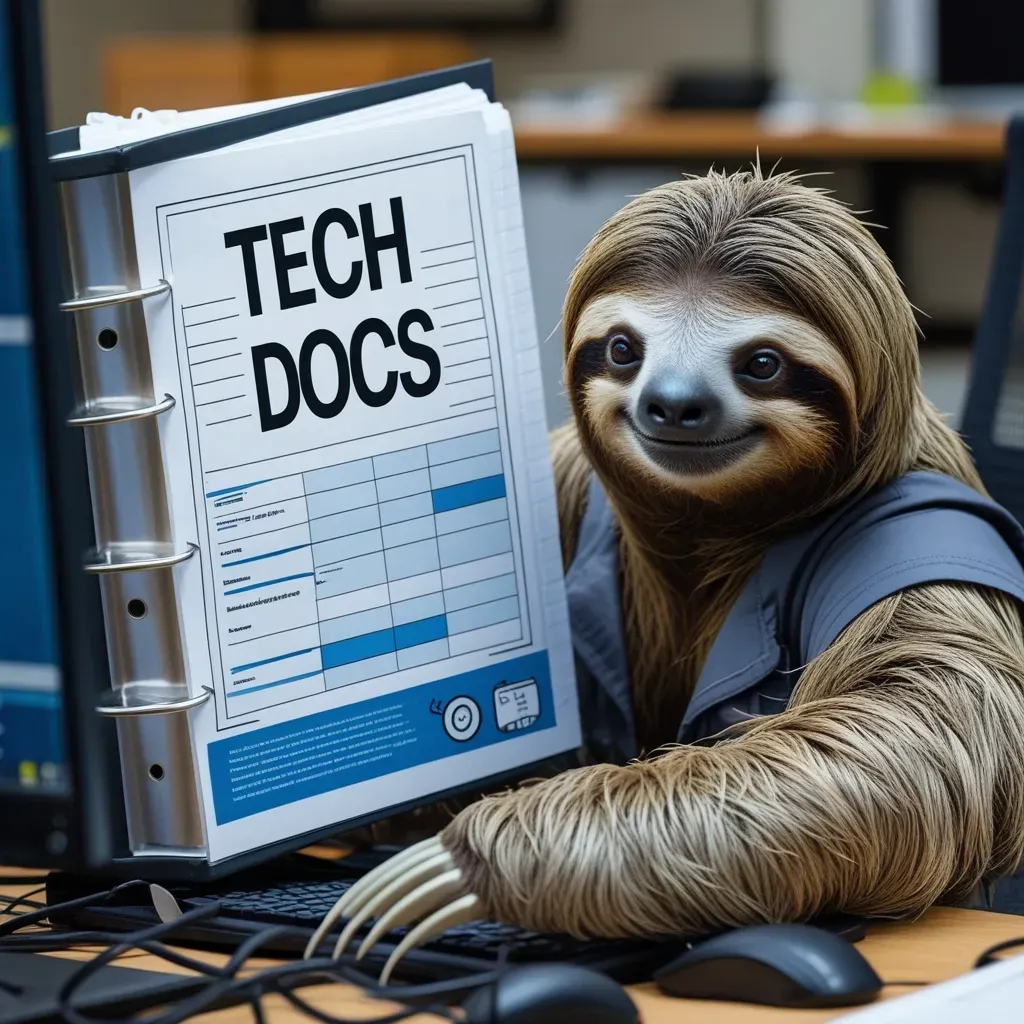 Sloth Reading Tech Docs