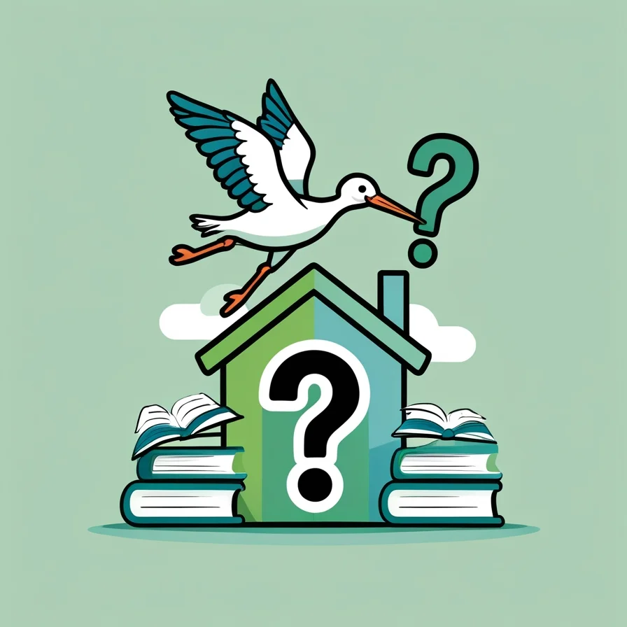 Stork House Books Question Mark 1