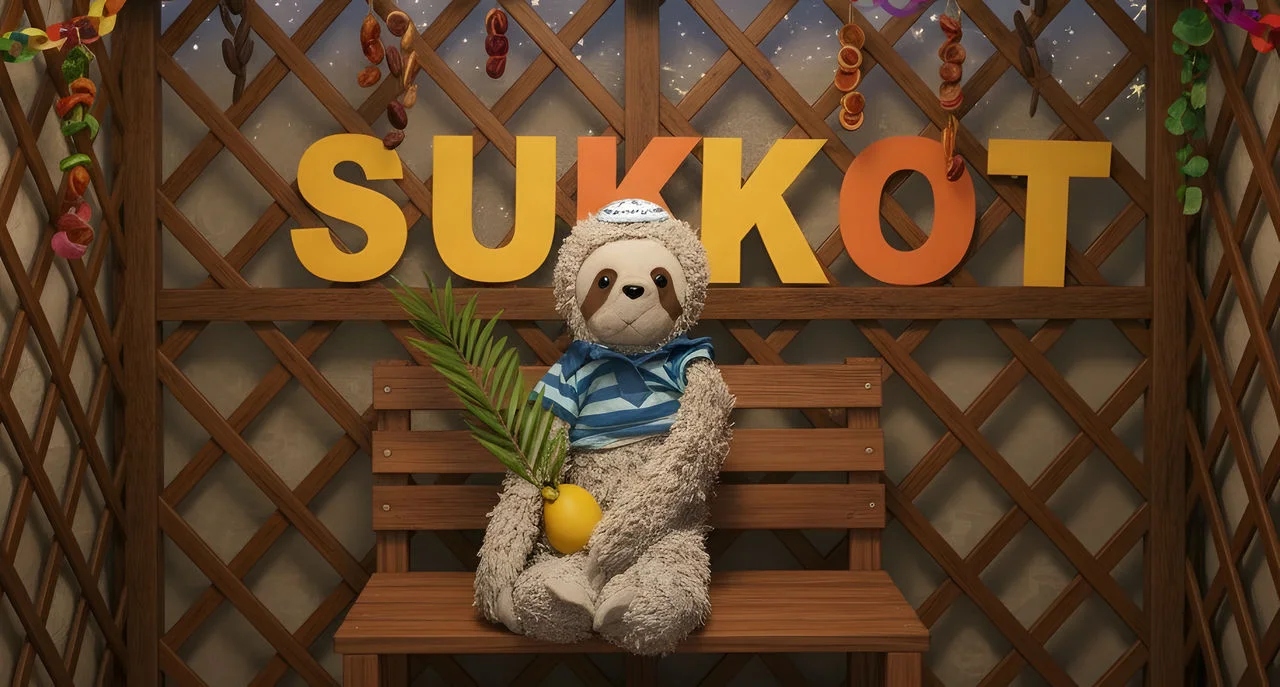 Sukkot Sloth By Danielrosehill Dknzwv7 Fullview