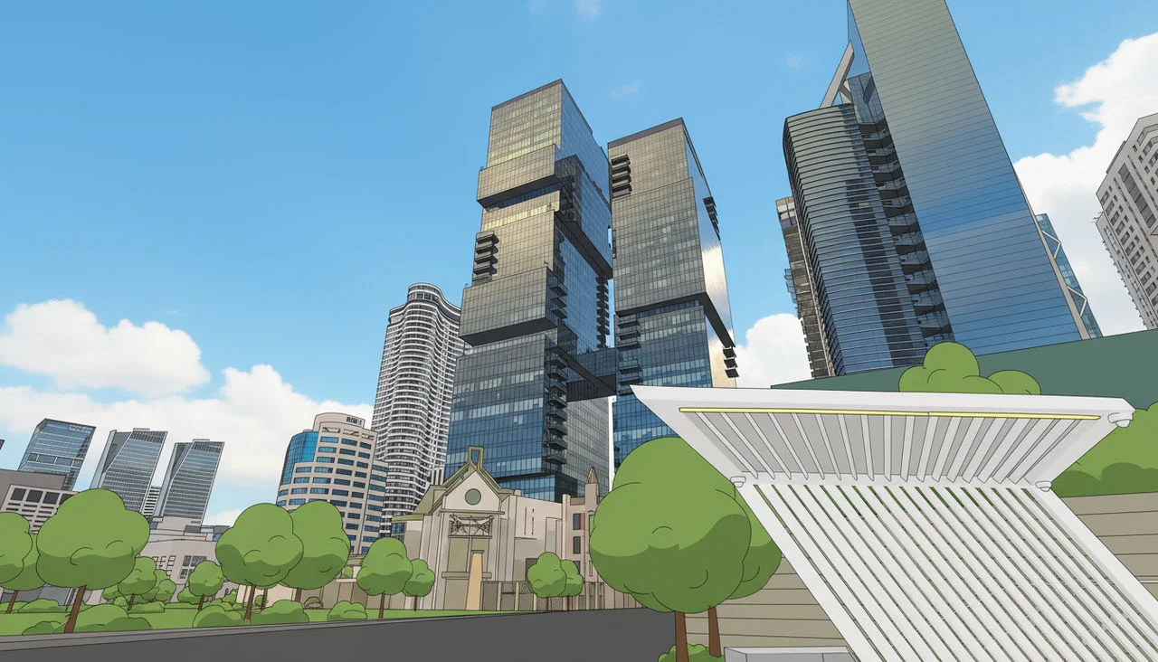 Tel Aviv Skyscrapers By Danielrosehill Dkqpkil Fullview