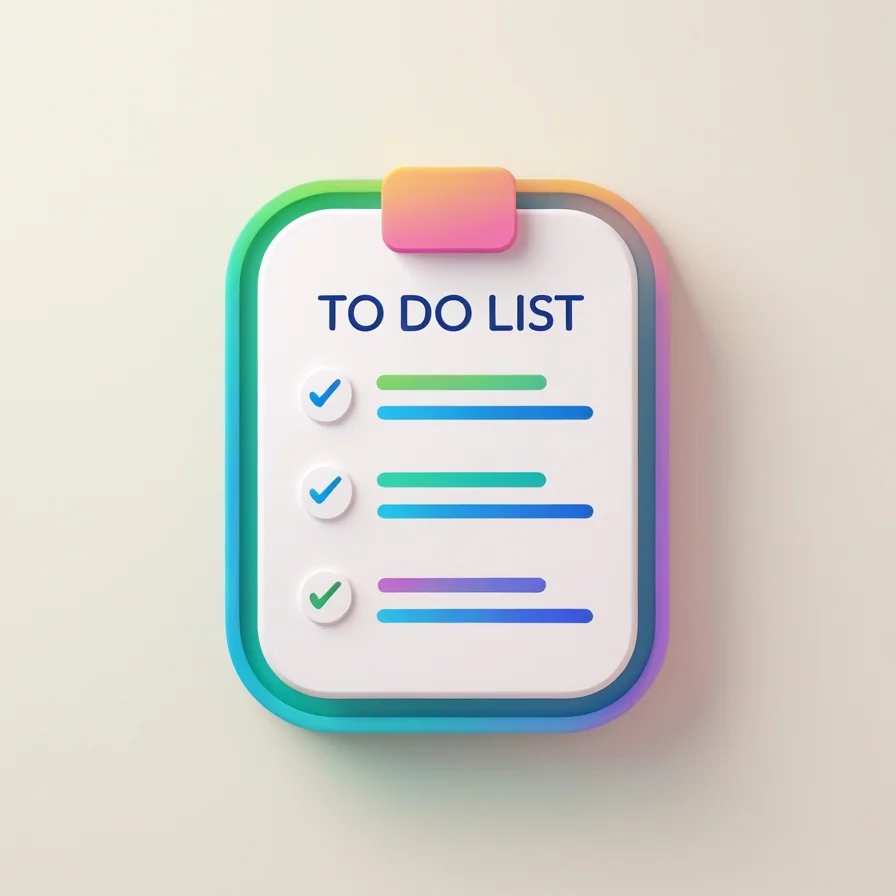 To Do List Clipboard