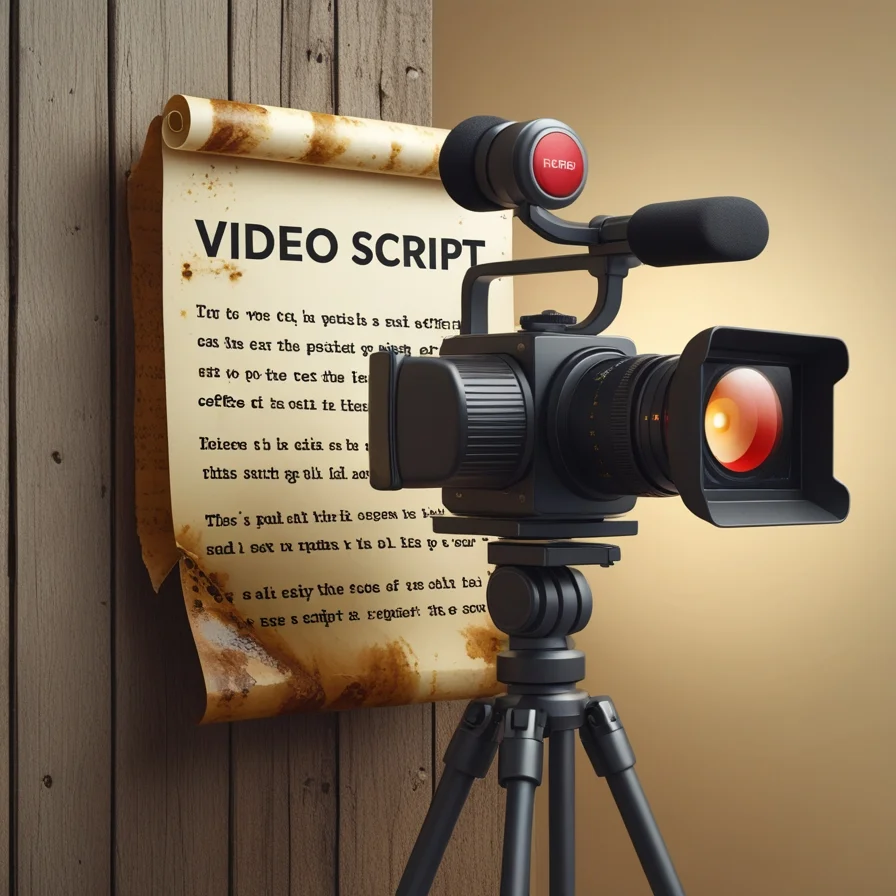 Video Camera And Script