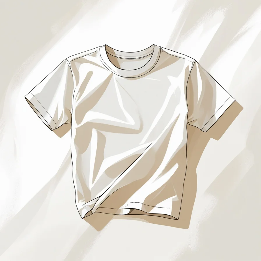 White Tshirt Illustration